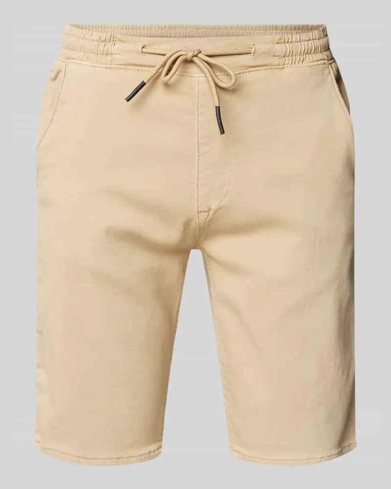 Blend Slim Fit Shorts mit Tunnelzug Modell 'BLIZZARD Beige