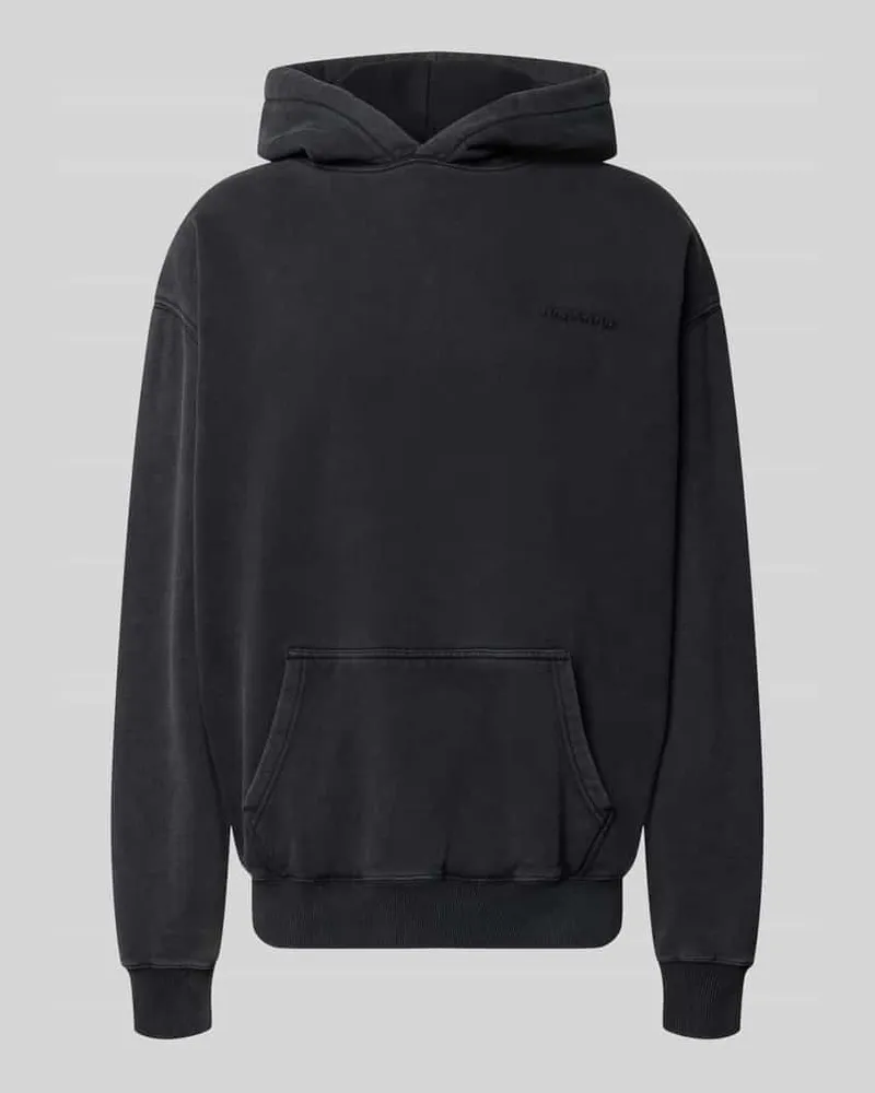 PEGADOR Oversized Hoodie aus Baumwoll-Mix Black