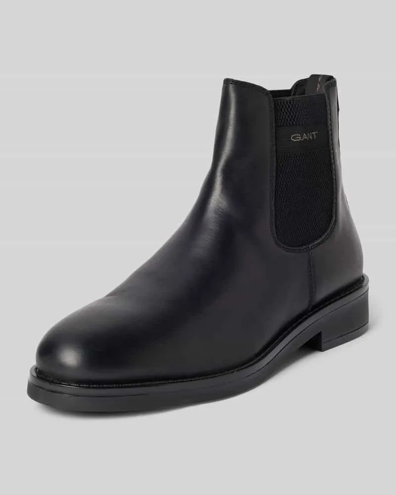 Gant Chelseas aus echtem Rindsleder Modell 'Prepdale Black