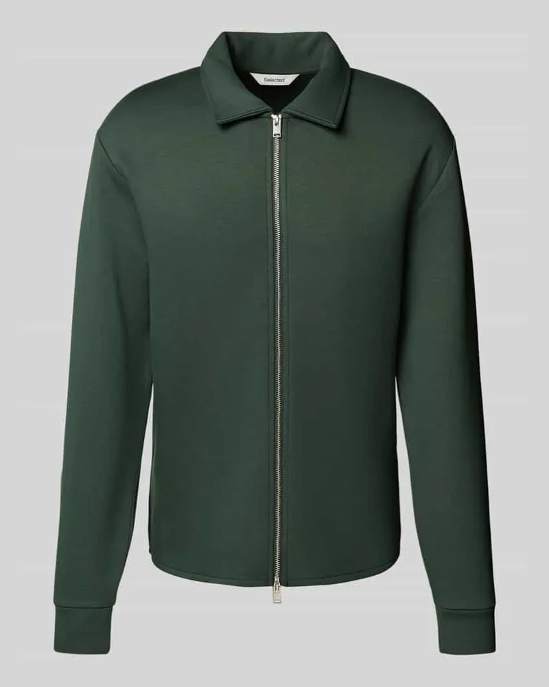 Selected Homme Regular Fit Sweatjacke aus Viskose-Mix Modell 'EMANUEL 