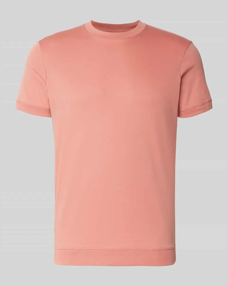 Ragman T-Shirt mit Rundhalsausschnitt Apricot