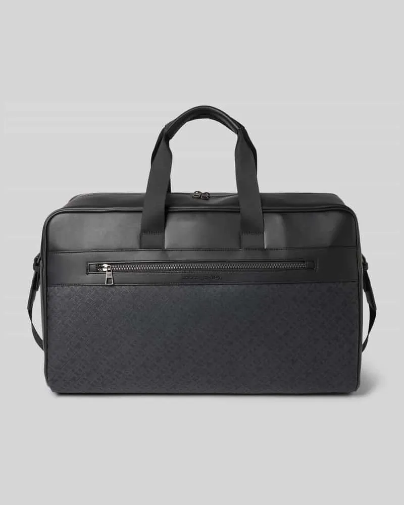 Tommy Hilfiger Weekender mit Logo-Struktur 