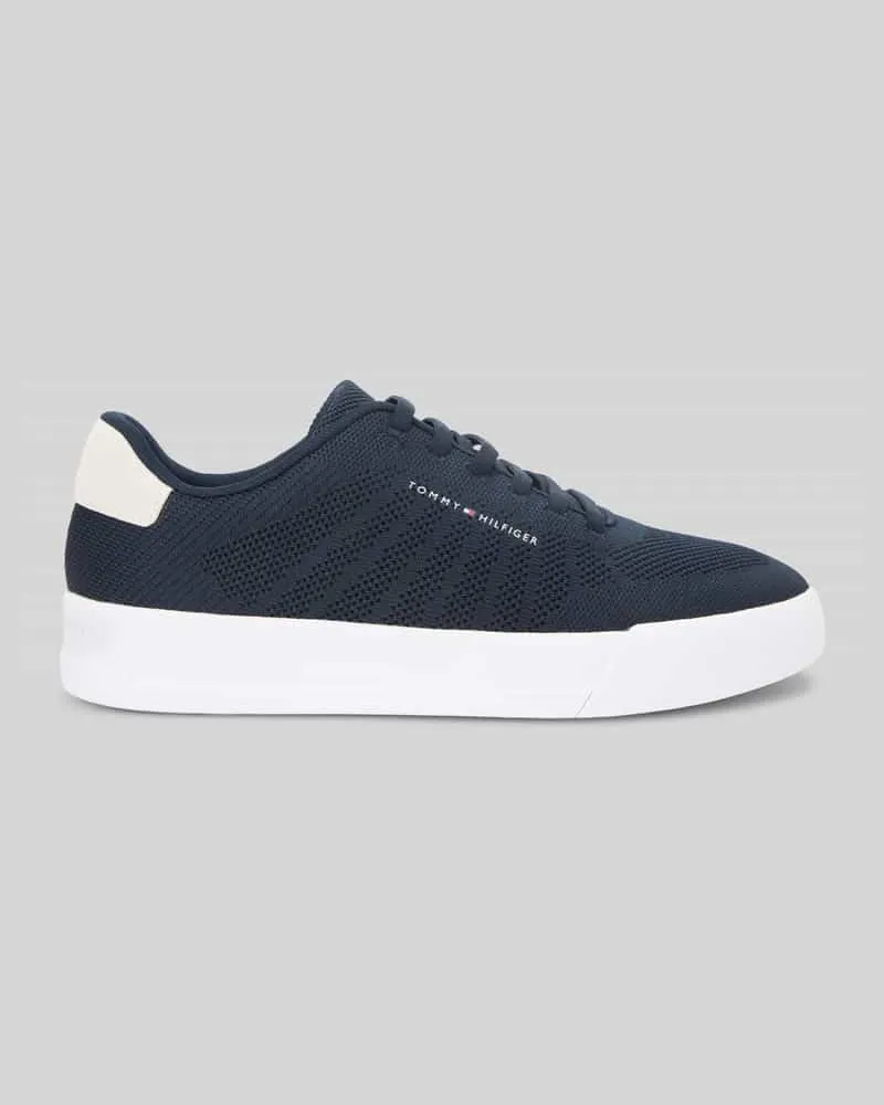 Tommy Hilfiger Sneaker mit Logo Detail Dunkelblau