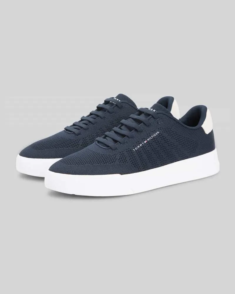 Tommy Hilfiger Sneaker mit Logo Detail Dunkelblau