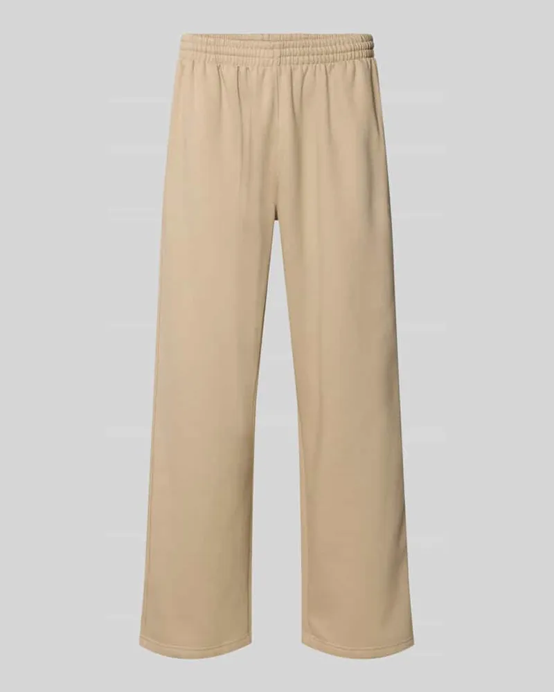 adidas Wide Fit Sweatpants mit elastischem Bund Beige