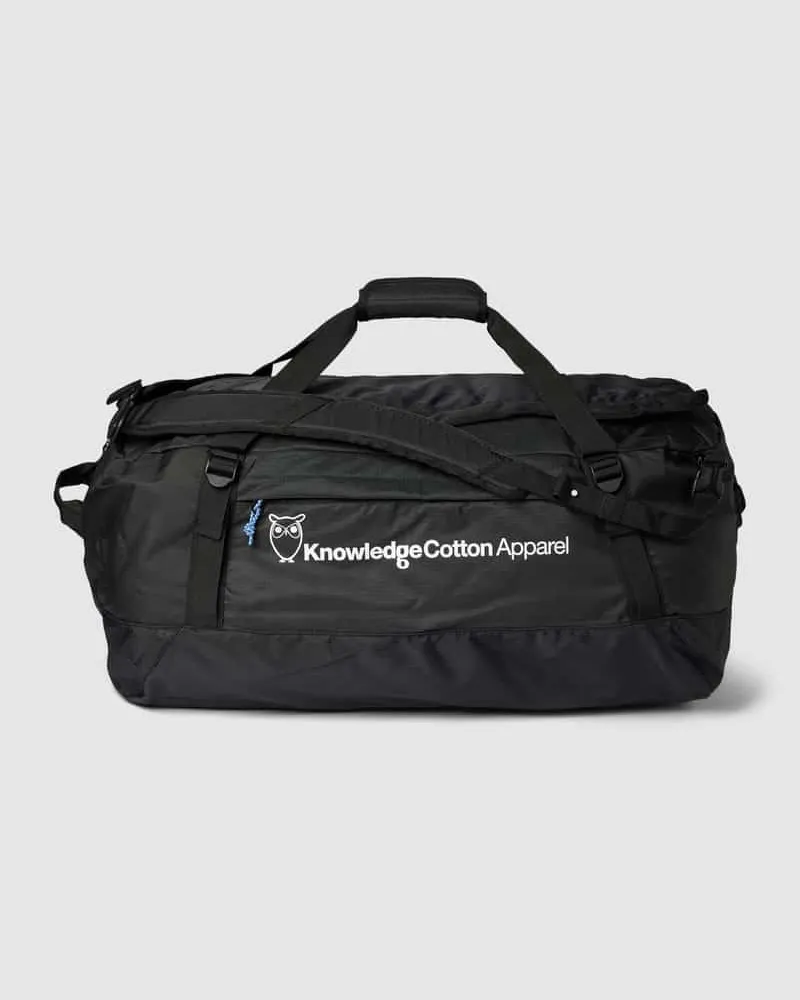 Knowledge Cotton Apparel Tasche mit Label-Print 