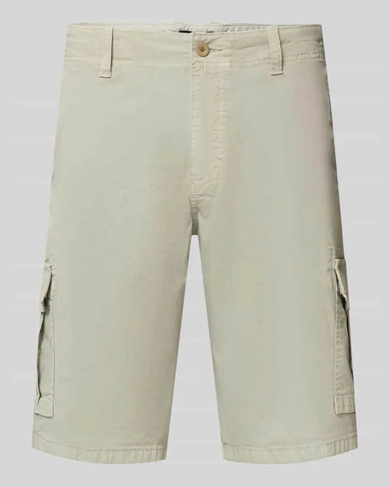 Bugatti Bermudas mit Cargotaschen Lind