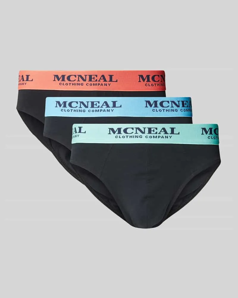 McNeal Slip mit elastischem Logo-Bund im 3er-Pack 