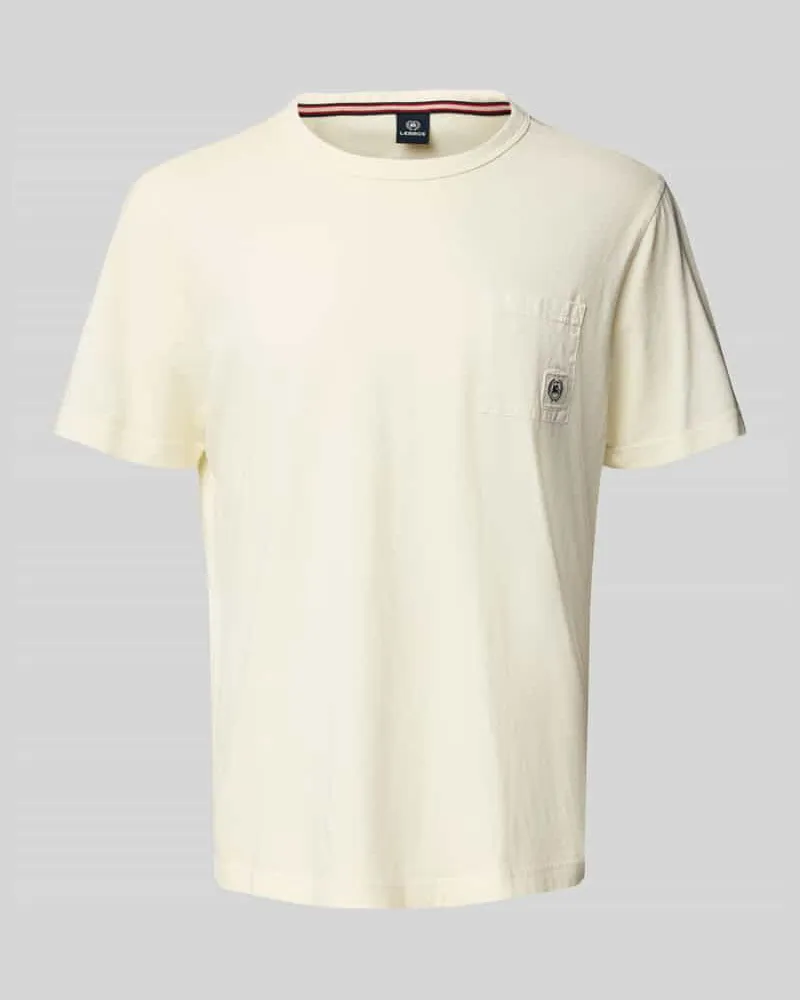 Lerros T-Shirt mit Rundhalsausschnitt Offwhite
