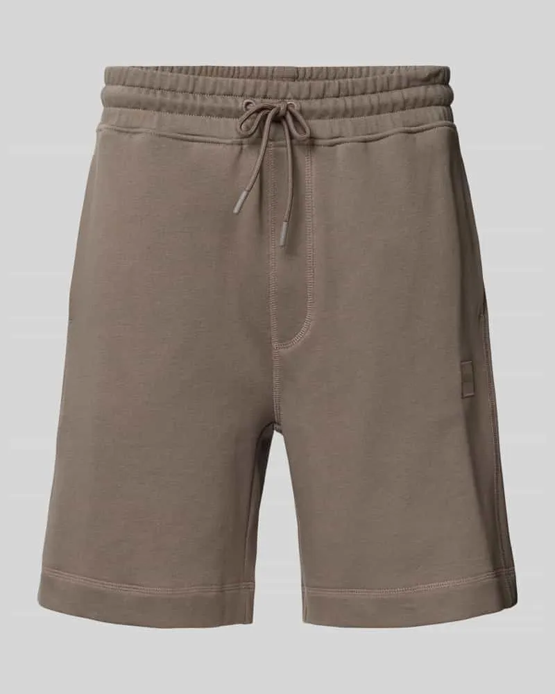 HUGO BOSS Sweatshorts aus reiner Baumwolle Modell 'Sewalk 