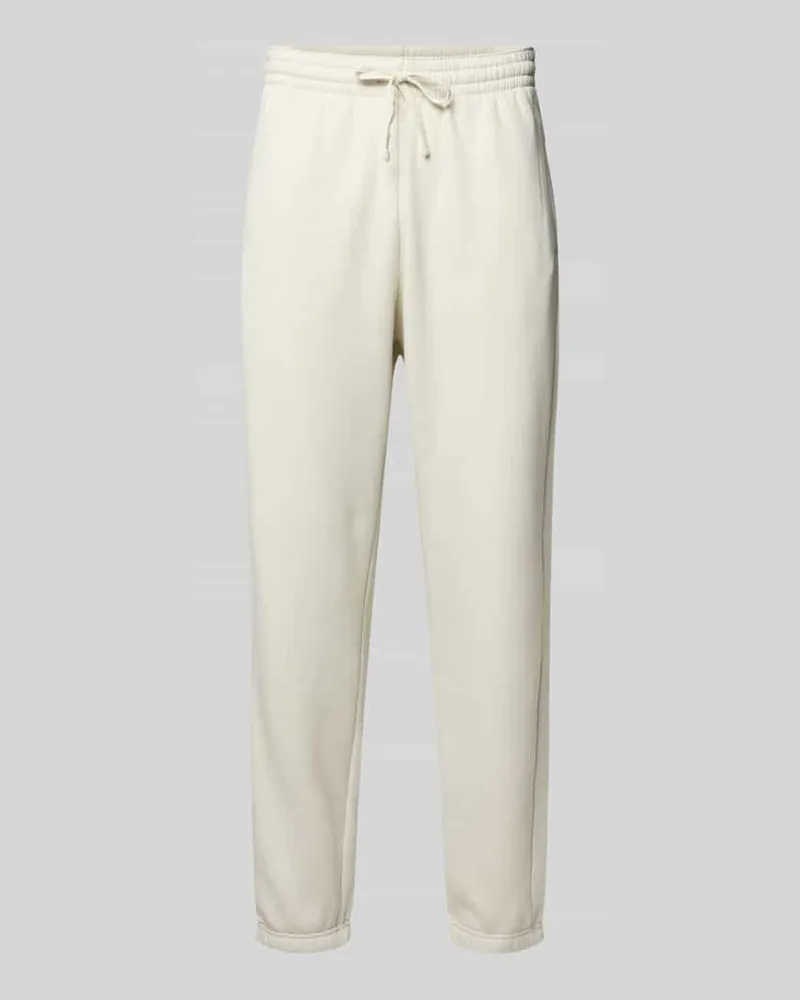 Champion Sweatpants mit elastischem Bund Offwhite