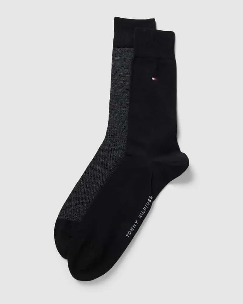 Tommy Hilfiger Socken mit Label-Details im 2er-Pack Modell 'Birdeye 