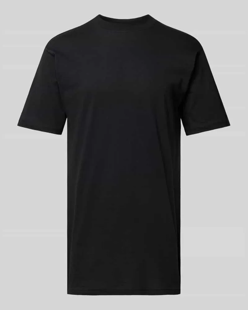 HOM T-Shirt im unifarbenen Design Modell 'Harro 