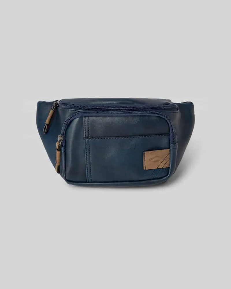 Camel Active Bauchtasche mit Label-Detail Modell 'LAOS Marine