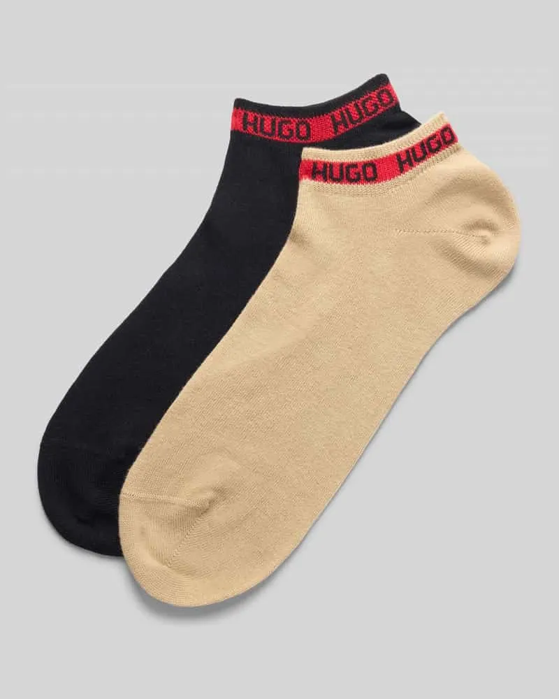HUGO BOSS Socken aus Baumwoll-Mix Sand