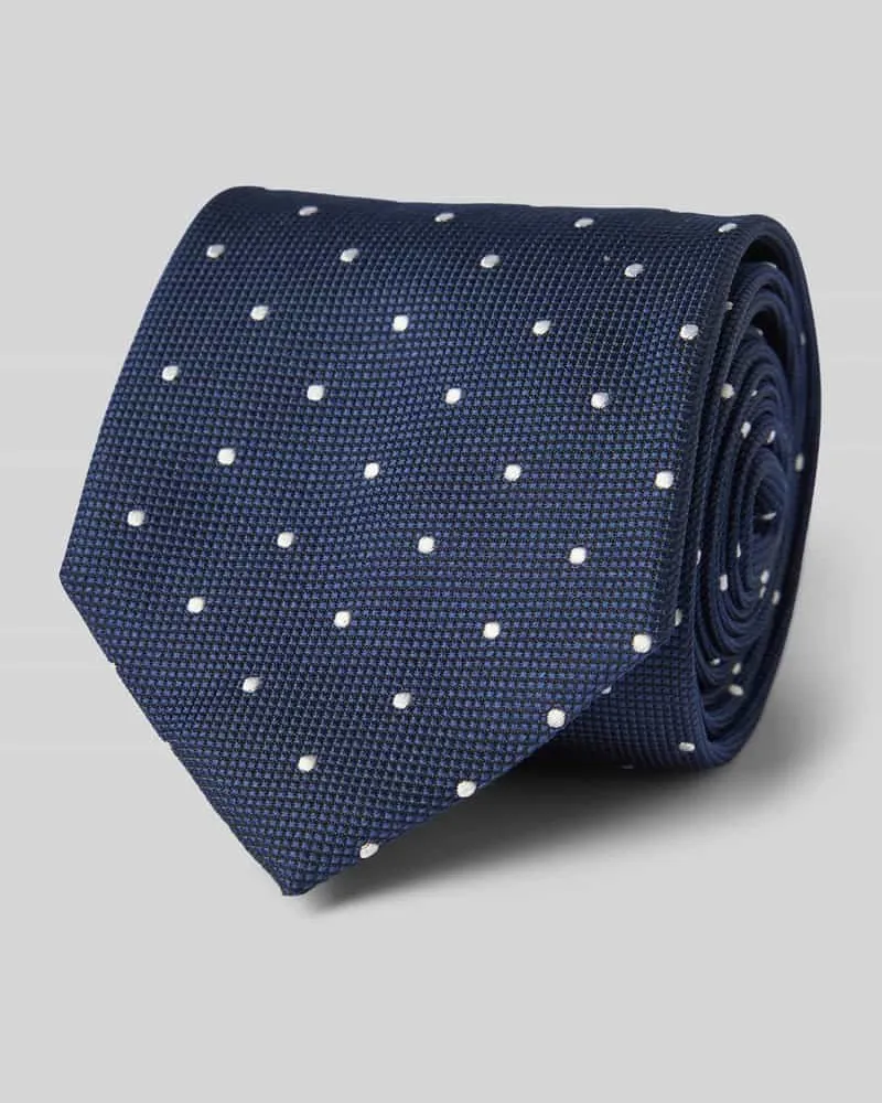 HUGO BOSS Seidenkrawatte mit Allover-Muster 