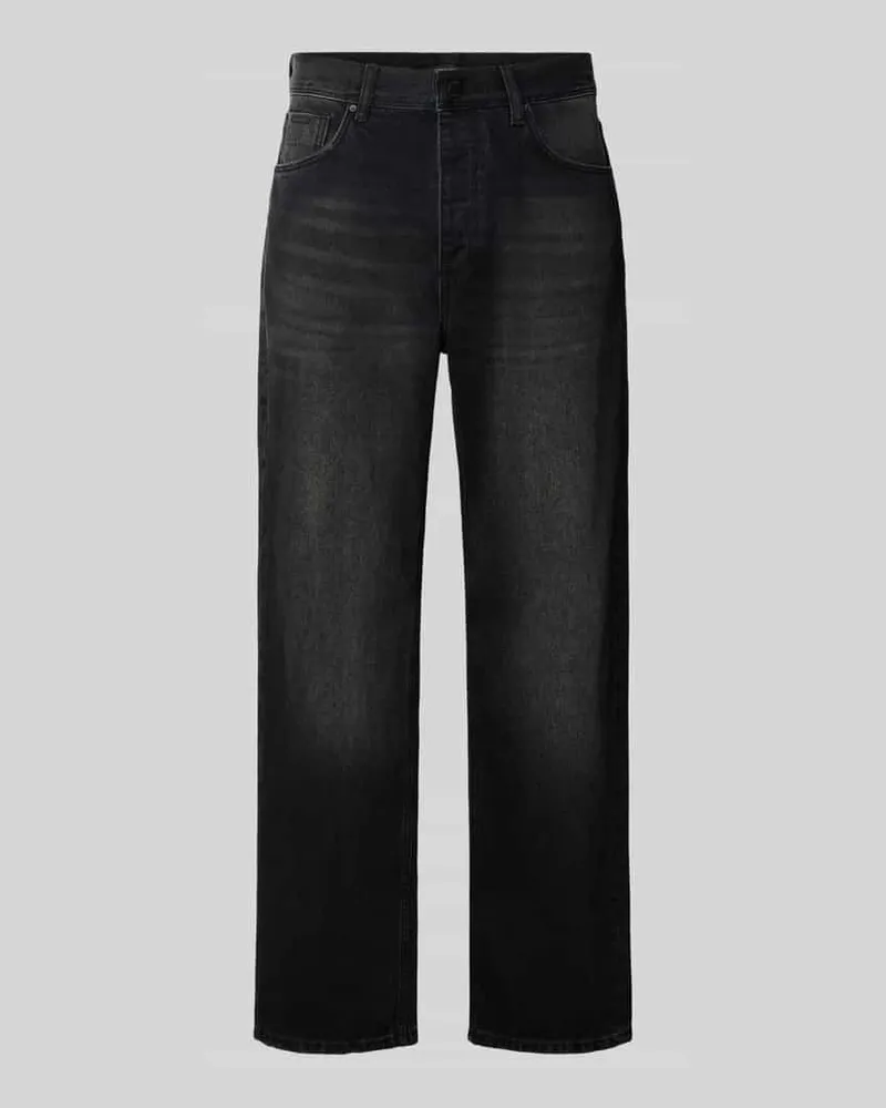 Antony Morato Wide Fit Jeans aus reiner Baumwolle Modell "JAMES Anthrazit