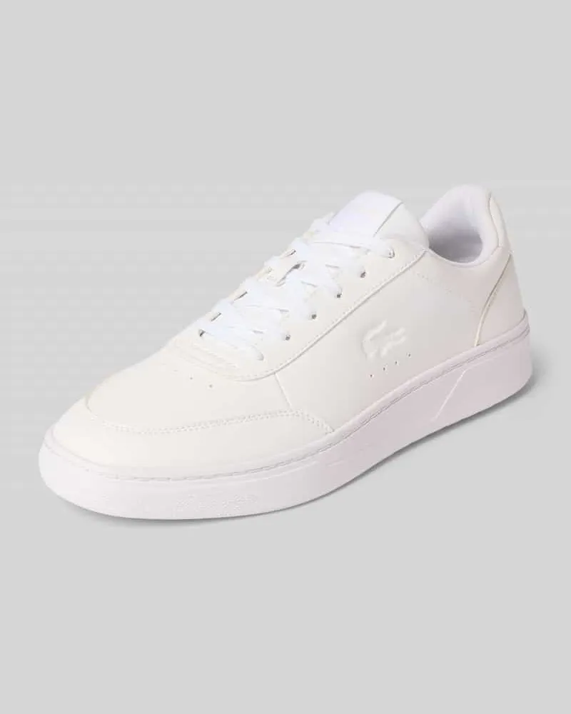 Lacoste Sneaker mit Logo-Prägung Modell 'Court Pro Weiss