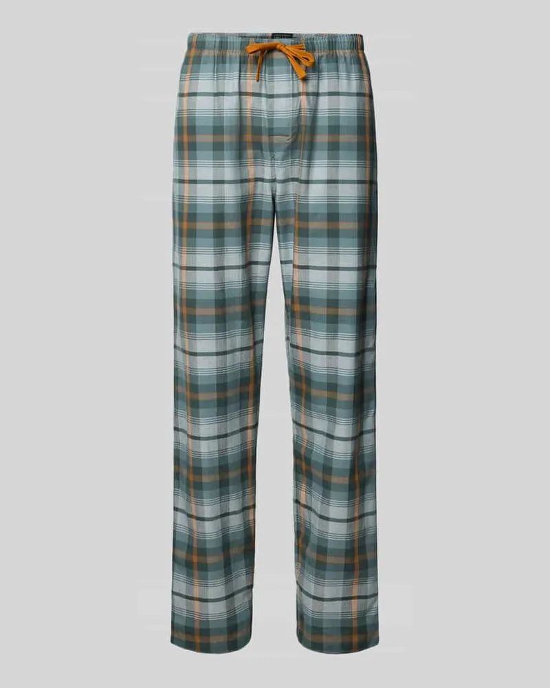 Schiesser Relaxed Fit Pyjama-Hose mit Tunnelzug 