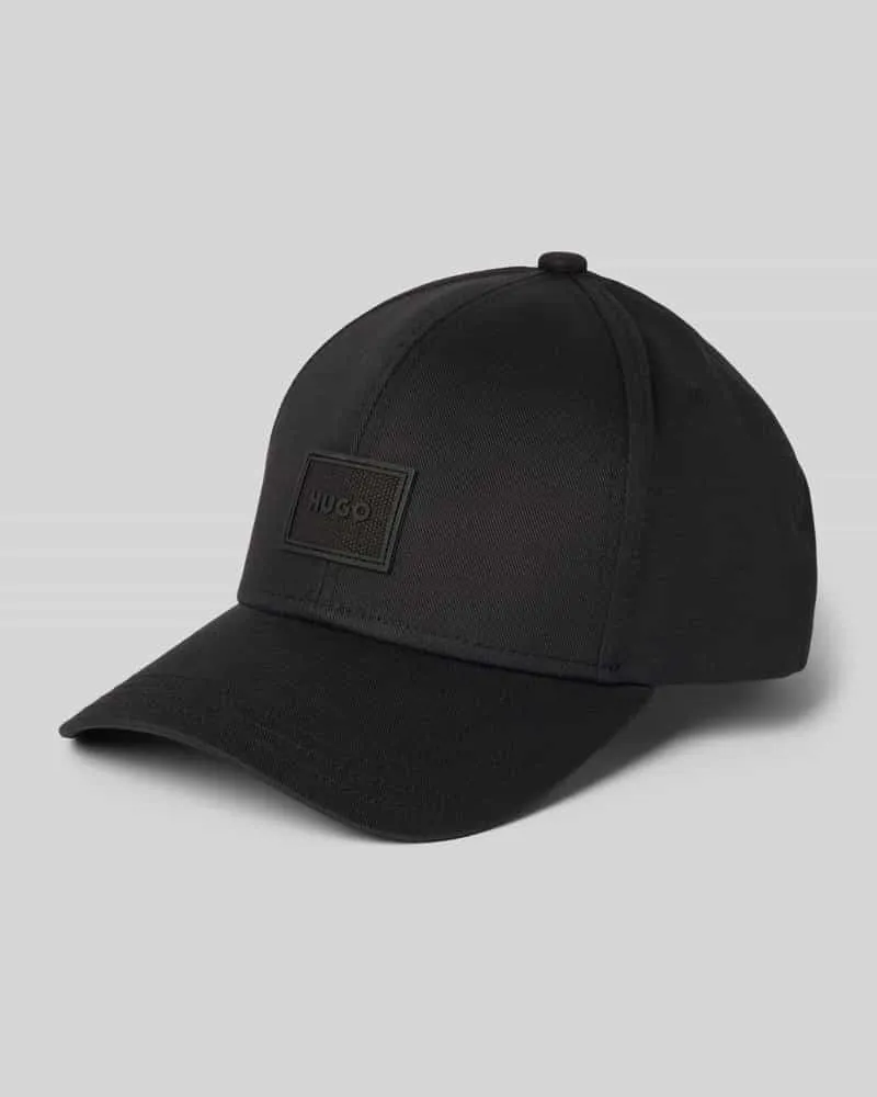 HUGO BOSS Basecap mit Label-Applikation Modell 'Jake Black