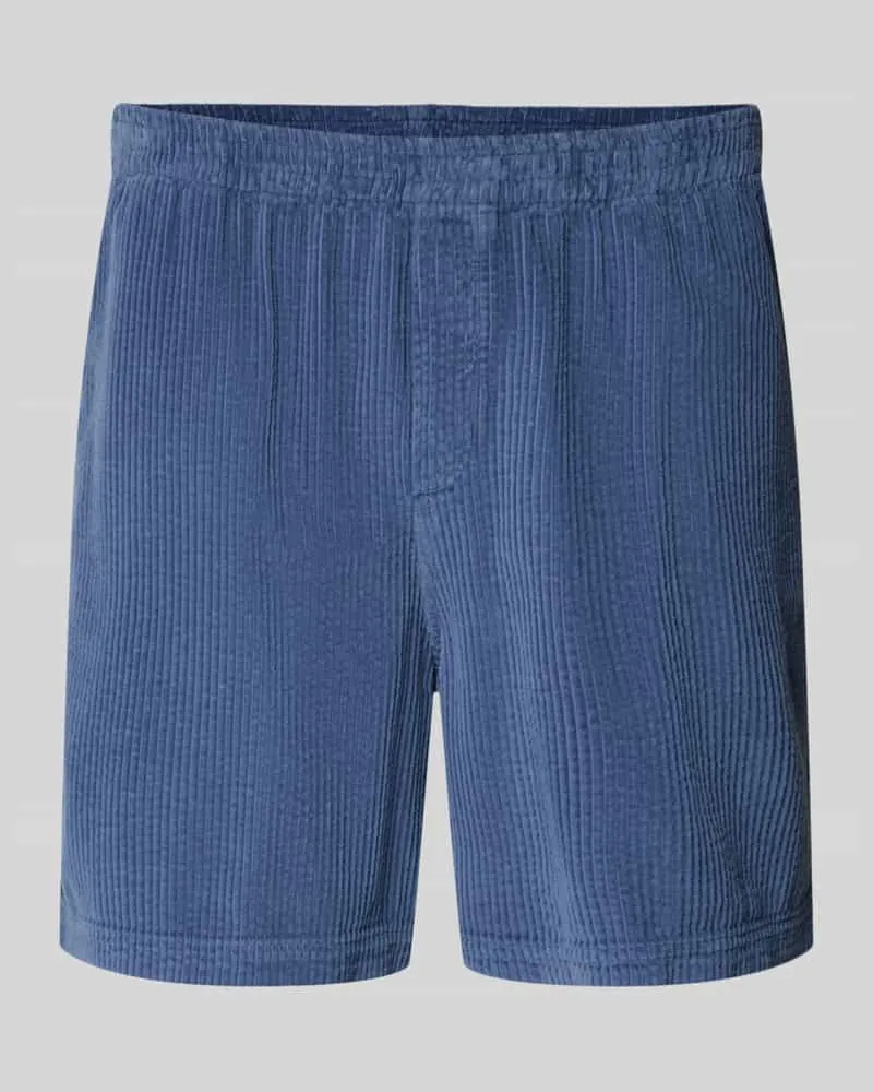 American Vintage Shorts mit elastischem Bund Modell 'PADOW Blau