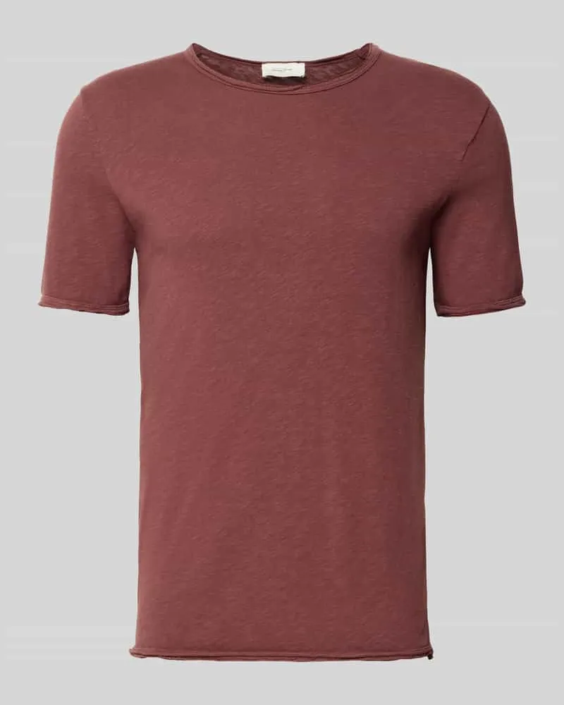 American Vintage T-Shirt mit Rundhalsausschnitt Modell 'SONOMA Dunkelrot