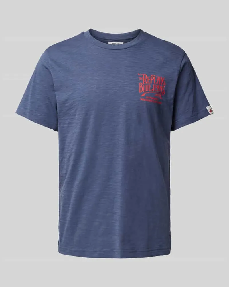 Replay T-Shirt mit Label-Print 