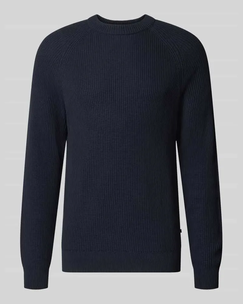 Matinique Regular Fit Pullover aus reiner Baumwolle Modell 'Hellson Marine