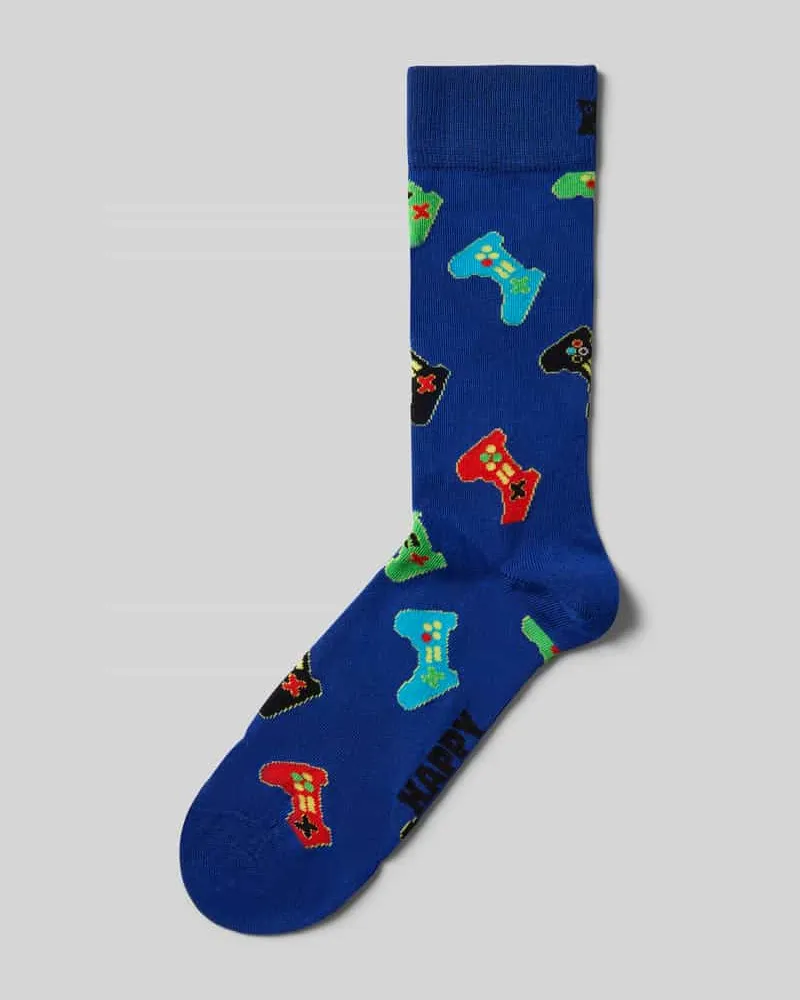Happy Socks Socken mit Motiv-Stitching Modell 'CONTROLLER 