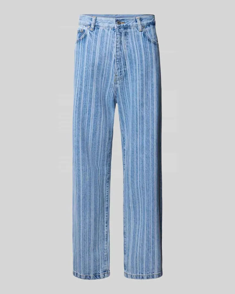 Carhartt WIP Straight Fit Jeans mit Allover-Print Modell 'Rylan 