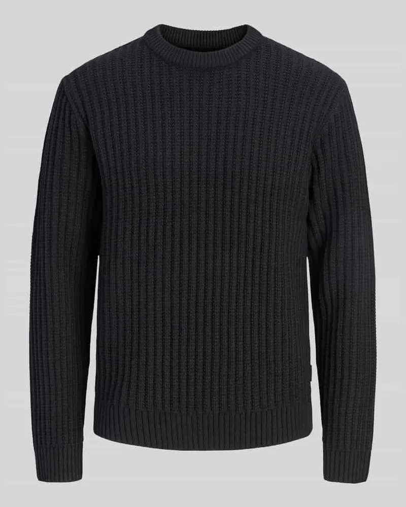 Jack & Jones Pullover mit Label-Detail Black