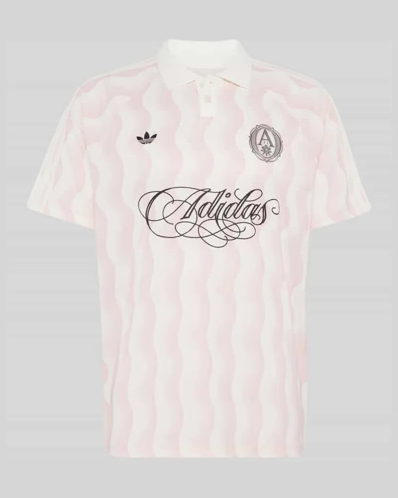 adidas Regular Fit Poloshirt mit Logo-Details Hellrosa