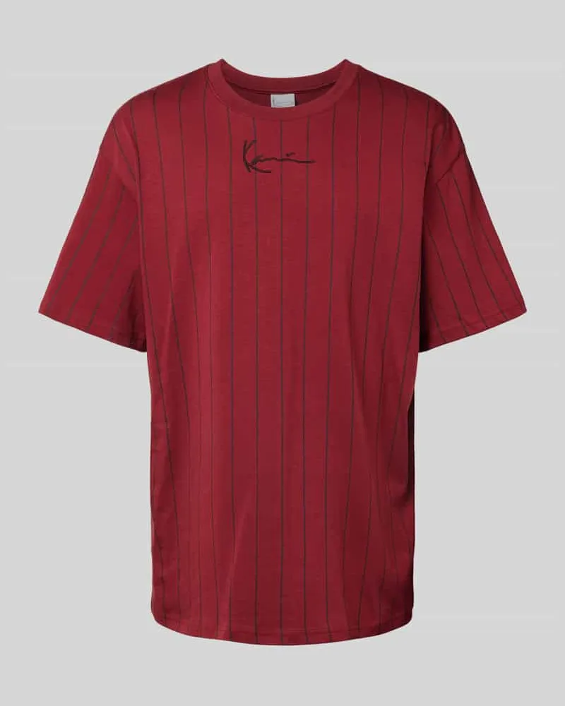 Karl Kani T-Shirt mit Label-Stitching 