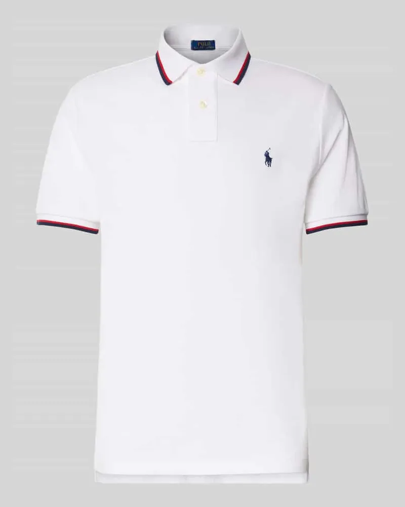 Ralph Lauren Poloshirt mit Label-Stitching 