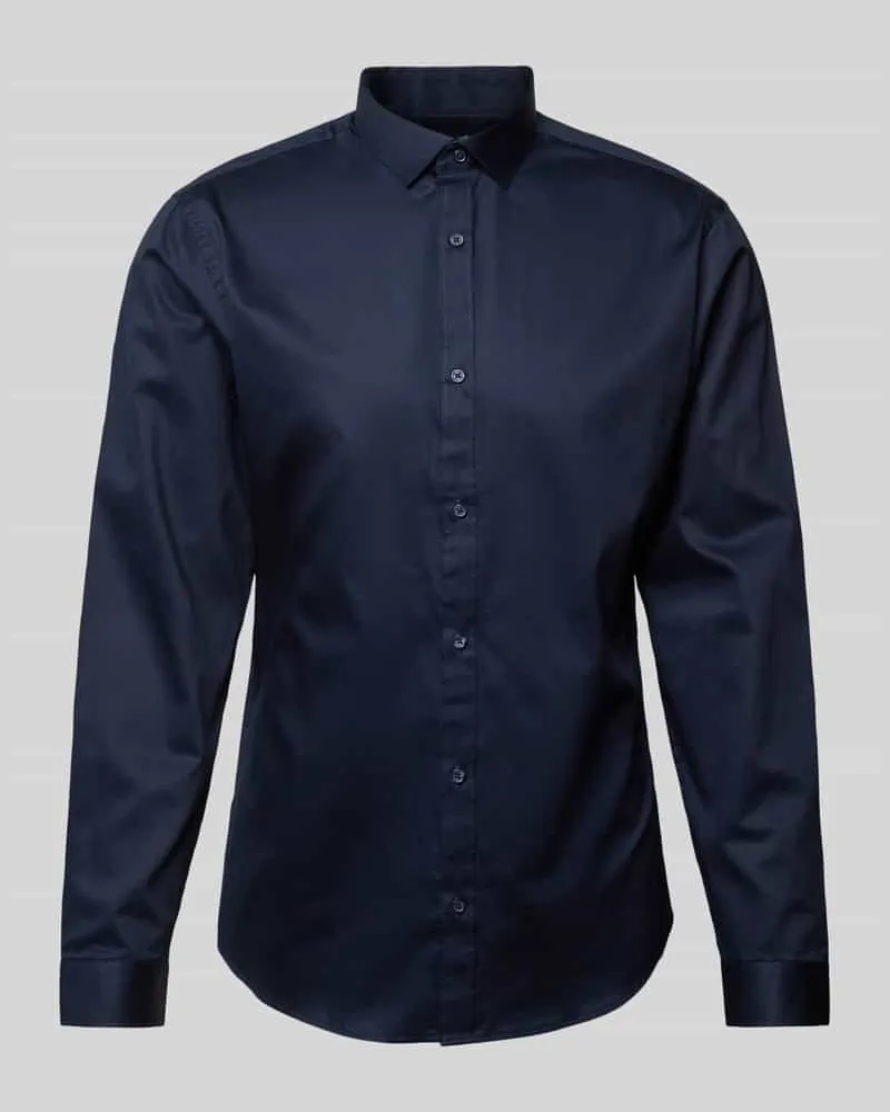 Jack & Jones Slim Fit Freizeithemd mit Kentkragen Modell 'CARDIFF 