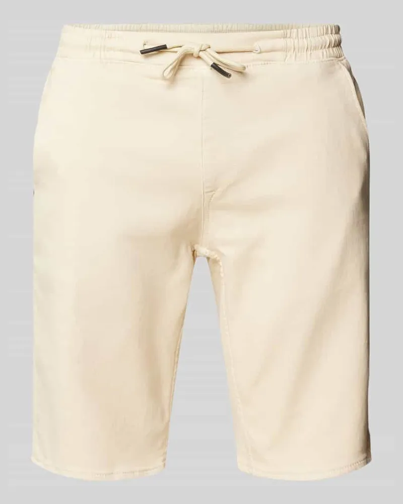 Blend Slim Fit Shorts mit Tunnelzug Modell 'BLIZZARD Sand