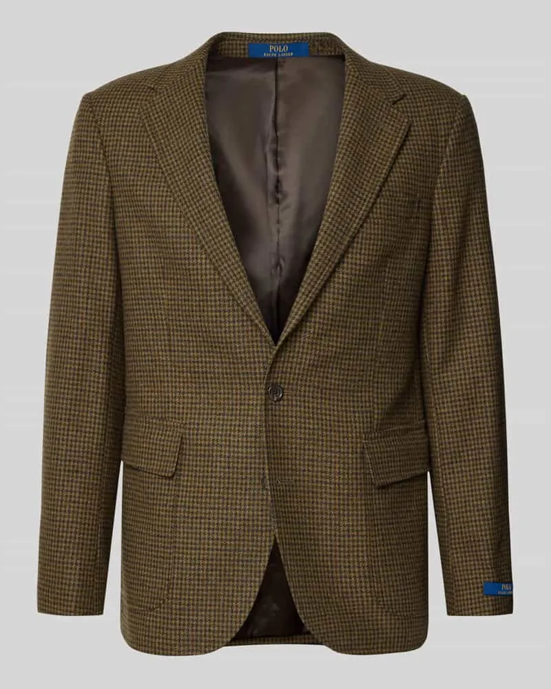 Ralph Lauren Wollsakko mit Pattentaschen Modell 'MINI GUNCHECK 