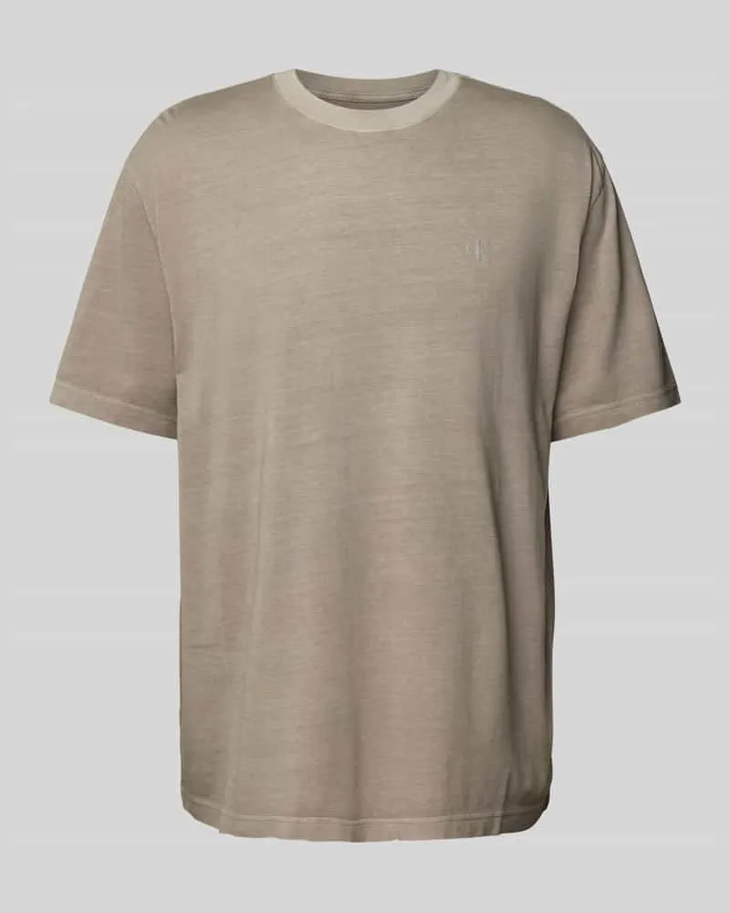 Calvin Klein T-Shirt mit Logo-Print Graphit