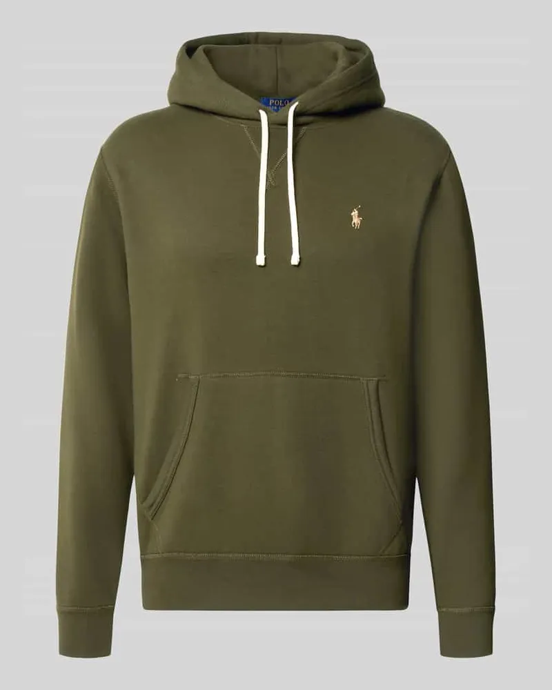 Ralph Lauren Regular Fit Hoodie aus Baumwoll-Mix Oliv