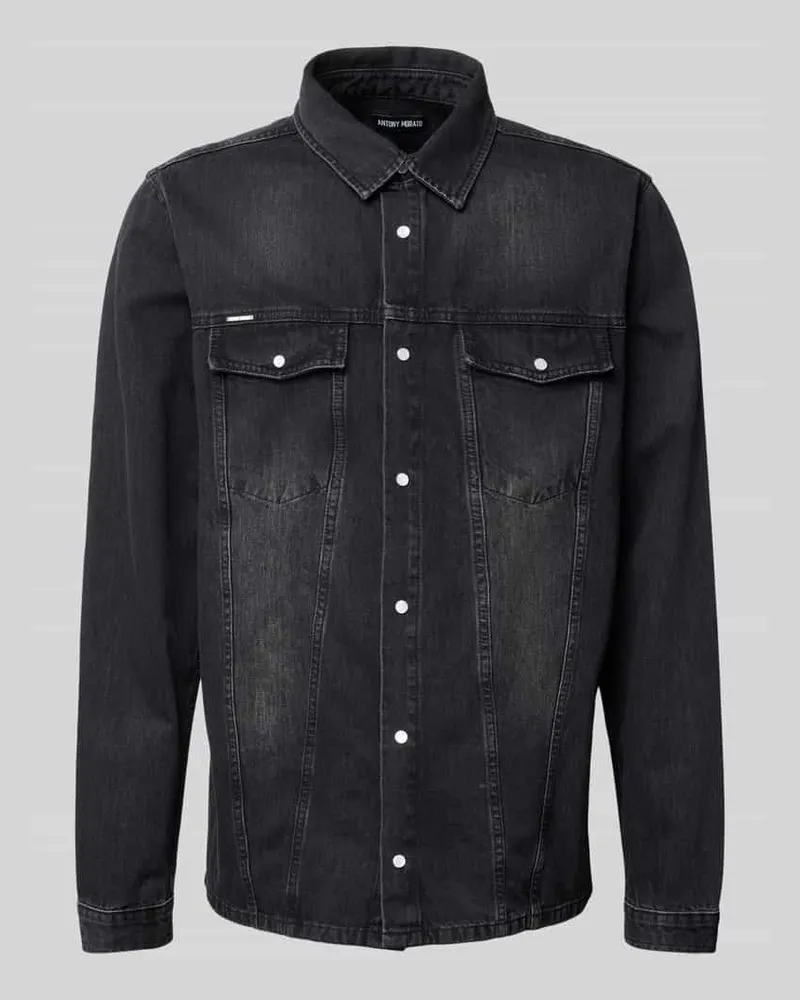 Antony Morato Jeansjacke mit Brusttaschen 