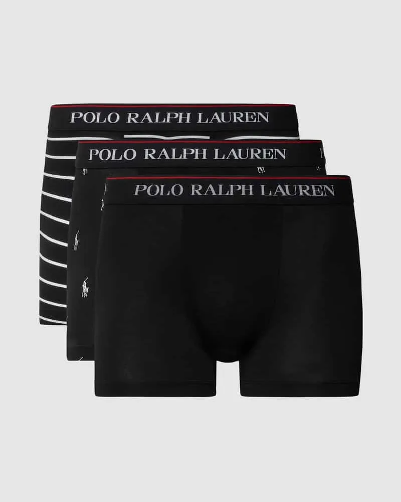 Ralph Lauren Trunks mit Label-Details im 3er-Pack 