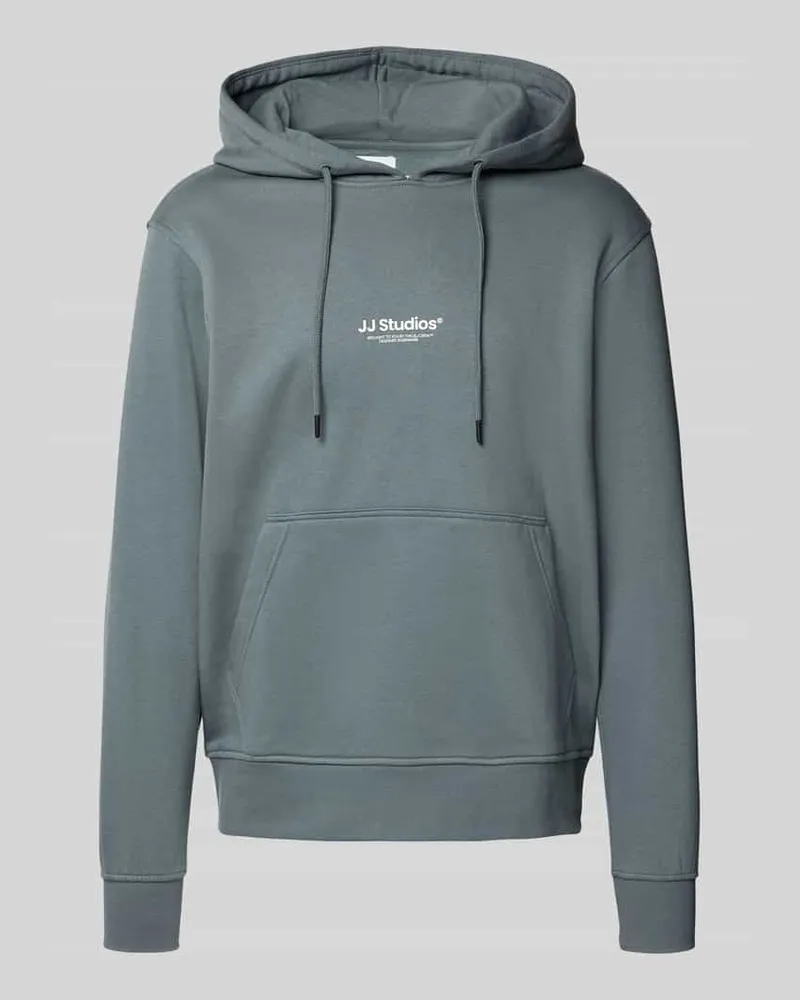 Jack & Jones Hoodie mit Label-Print Modell 'SOHO 