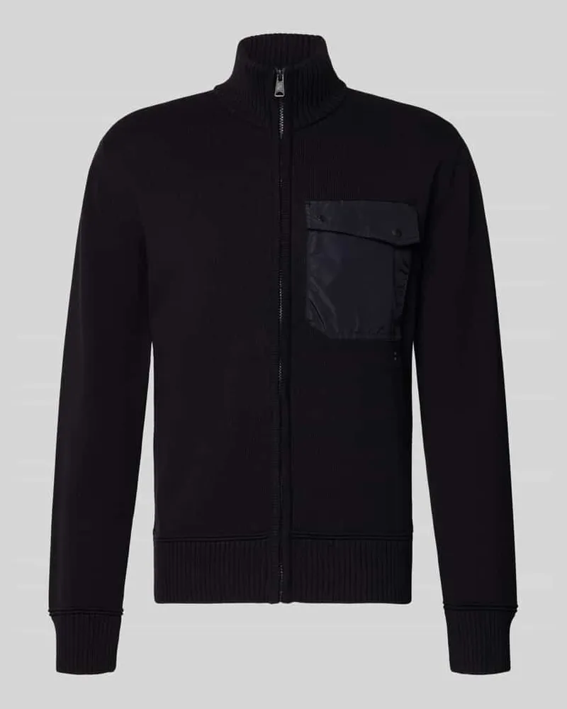 Napapijri Strickjacke mit Stehkragen Modell 'BERTI 