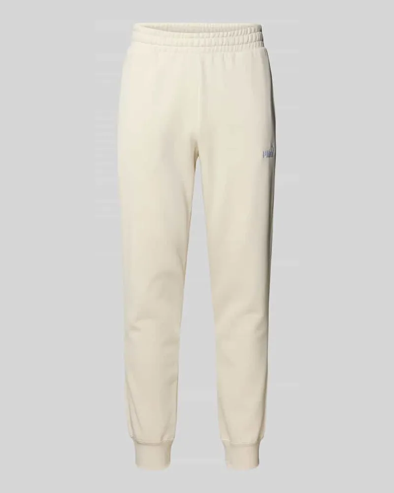 Puma Sweatpants mit Label-Stitching und elastischem Bund 