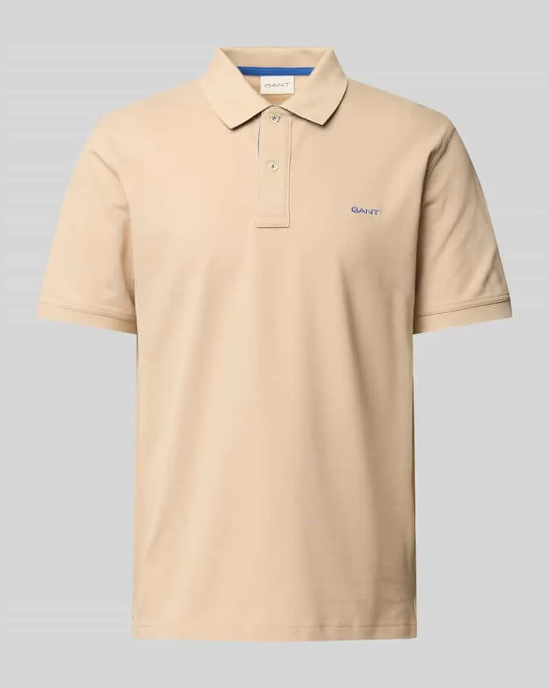 Gant Regular Fit Poloshirt mit Label-Stitching 