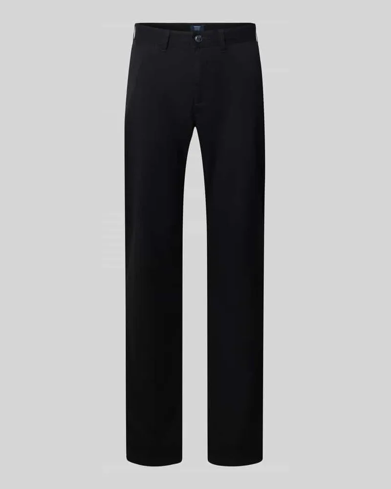 McNeal Straight Leg Hose mit Gesäßtaschen Black