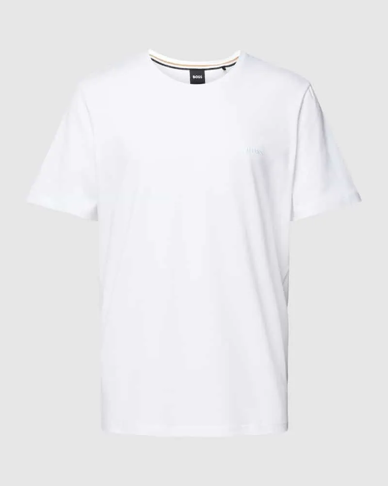 HUGO BOSS T-Shirt mit Label-Stitching 