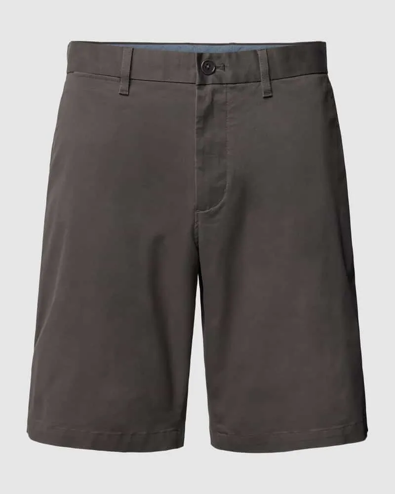 Tommy Hilfiger Straight Leg Chinoshorts mit Gesäßtaschen Modell 'HARLEM 