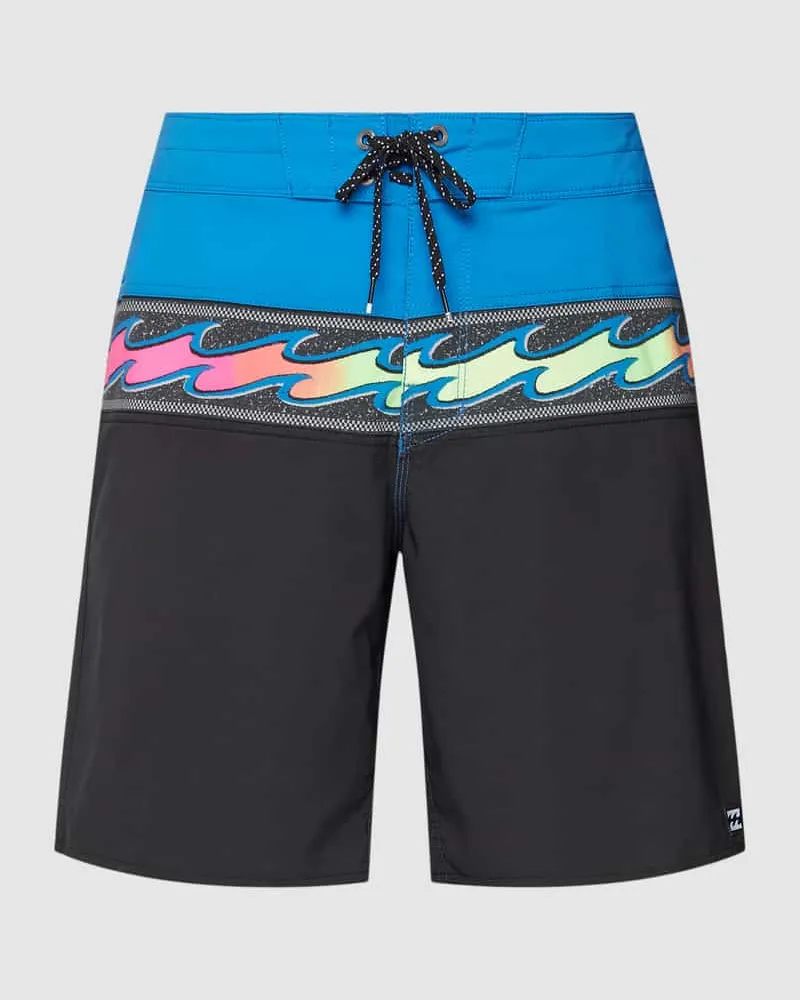 Billabong Badehose mit Allover-Muster Modell 'MOMENTUM Black