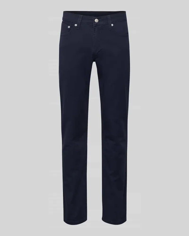Levi's Slim Fit Jeans aus Baumwoll-Mix Modell '511™SLIM Dunkelblau